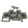 SET Inhalt 50 Stk! WAGO 281-619 Reihenklemme Klemme
