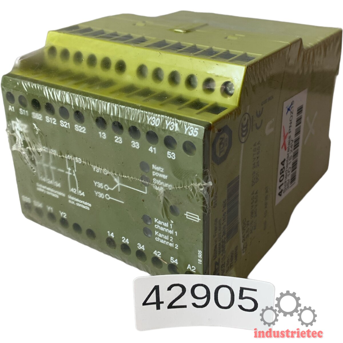 SCHLEICHER SICHERHEITSRELAIS 18815812 safety relay SNV 4063KL-A 0,15-3s SCHLEICHER SICHERHEITSRELAIS 18815812 safety relay SNV 4063KL-A 0,15-3s