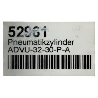 FESTO ADVU-32-30-P-A Kompaktzylinder Zylinder 156535