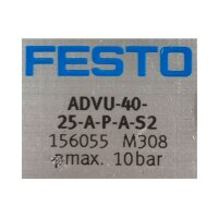 FESTO ADVU-40-25-A-P-A-S2 156055 Kompaktzylinder Zylinder