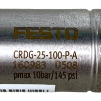 FESTO CRDG-25-100-P-A Normzylinder Zylinder 160983