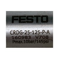 FESTO CRDG-25-125-P-A 160983 Normzylinder Zylinder