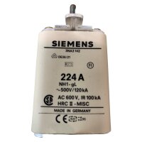 SET Inhalt 3 Stk! Siemens 3NA3142 Sicherungseinsatz