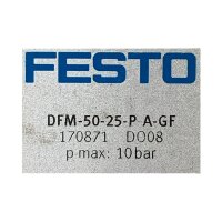 FESTO DFM-50-25-P-A-GF 170871 Führungszylinder Zylinder