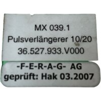 FERAG MX 039.1 Pulsverlängerer 36.527.933.V000