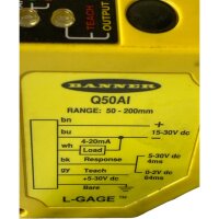 BANNER Q50AI Sensor