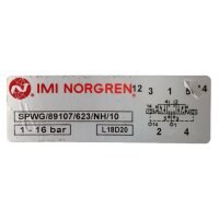 IMI NORGREN SPWG/89107/623/NH/10 Pneumatik-Magnetventil