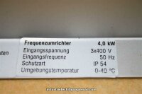 Hansa neumann Frequenzumrichter  4 kw  3x400 volt  inverter umrichter