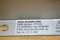 Hansa neumann Frequenzumrichter  4 kw  3x400 volt  inverter umrichter