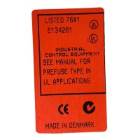 Danfoss VLT5004PT5B20STR3DLF10A00C0 Frequenzumrichter 175Z0551 4,3KVA