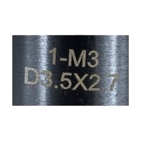 Einsatz mit Rutschkupplung 1-M3 D3.5X2.7