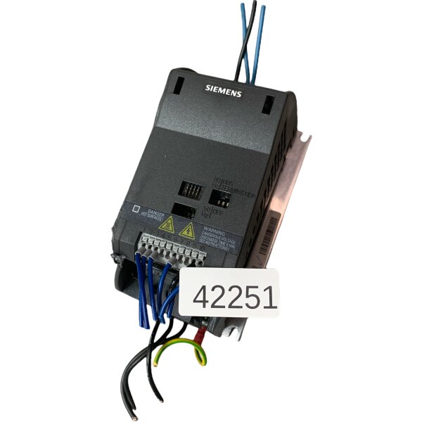 Siemens 6SL3211-0KB17-5BA0 Frequenzumrichter 0,75 KW