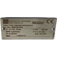 Endress + Hauser DELTABAR-S PMD25K-KHCL9AA1C Transmitter