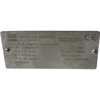 Endress + Hauser PMP71K-R33S9A41MA CFRABAR-S...