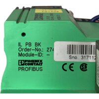 Phoenix Contact Profibus DP IL PB BK 2740054 Buskoppler