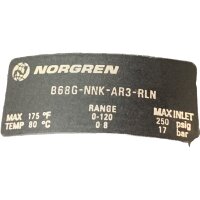 NORGREN B68G-NNK-AR3-RLN Filterregler Luftfilterregler