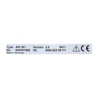 Philips AIH 201 Steuerkarte Version 2.0 8411