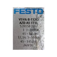 FESTO VSVA-B-T32C-AZD-A1-1T1L 539150 VABV-S4-1S-G14-2T2 539220 Magnetventil