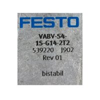FESTO VSVA-B-T32C-AZD-A1-1T1L 539150 VABV-S4-1S-G14-2T2 539220 Magnetventil
