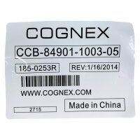 COGNEX CCB-84901-1003-05 Ethernet Kabel 185-0253R