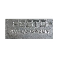 FESTO NAW-1/4-01-VDMA VSVA-B-T32C-AZH-A1-1C1 Anschlussplatte mit Magnetventil