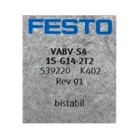 FESTO VSVA-B-T32C-AZD-A1-1T1L 539150 539217 539236 550663 539220 Ventilinsel