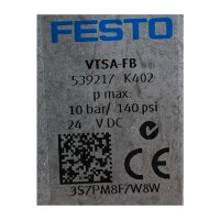 FESTO VSVA-B-T32C-AZD-A1-1T1L 539150 539217 539236 550663 539220 Ventilinsel