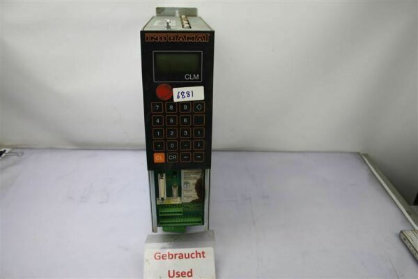 INDRAMAT CLM01.3-X-0-2-0-FW Servo Controller CLM01.3X020FW