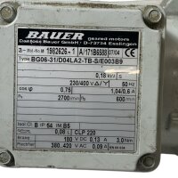 Bauer 0,18KW 600 min BG06-31/D04LA2-TB-S/E003B9...