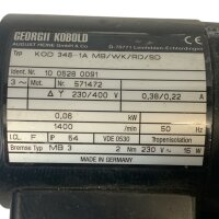 Georgii Kobold KOD 346-1A MB/WK/RD/SD Bremsmotor 1005280091