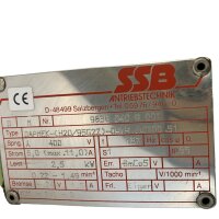 SSB Antriebstechnik DAPMEK-H20/95G2Z-0515.04300.51 Servomotor