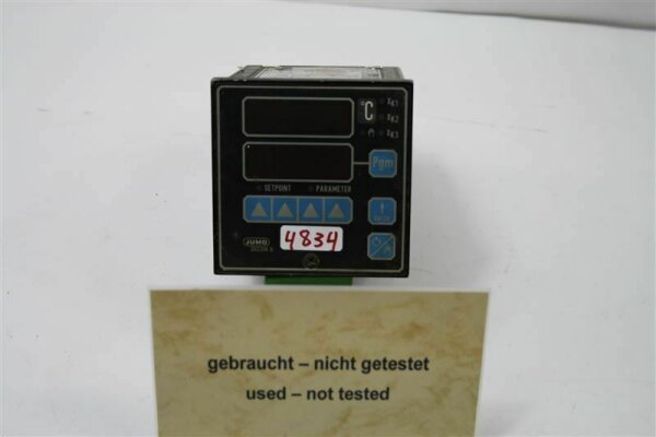 JUMO SR-96/5-001.0.0.00-111  TEMPERATURE CONTROLLER 24VAC 50/60HZ DIGITAL