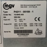 MGV P4311-05159-1 Schaltnetzteil 15.6940.400