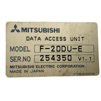 Kabel geschnitten! Mitsubishi F-20DU-E Datenzugriffseinheit