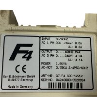 KEB 07.F4.S0C-1220 Frequenzumrichter 0,75KW