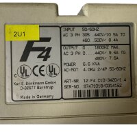 KEB COMBIVERT 12.F4.C1D-3420/1.4 Frequenzumrichter 6,6 KVA