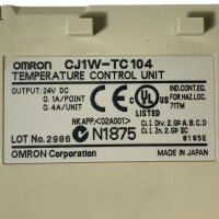 OMRON CJ1W-TC104 Tempertur Controll Unit