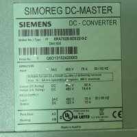 Siemens 6RA7028-6DS22-0-Z DC-Converter