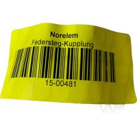 Norelem 15-00481 Federsteg-Kupplung