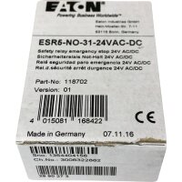 EATON ESR5-NO-31-24VAC-DC Sicherheitsrelais Relais 118702