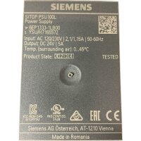 Siemens SITOP PSU100L 6EP1333-1LB00 Power Supply