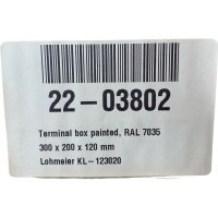 Lohmeier KL-123020 Schaltschrank 300x200x120mm