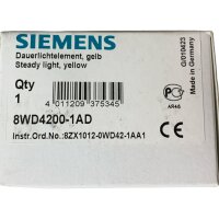 Siemens 8WD4200-1AD Dauerlichtelement GELB