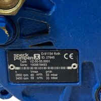 Speck Pumpen VZ-50-55.0001 Vakuumpumpe 27845