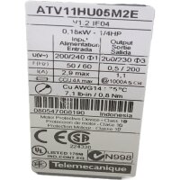 Telemecanique Altivar 11 ATV11HU05M2E Frequenzumrichter...