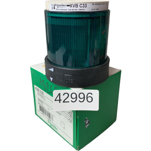 Schneider Electric XVB C33 Signalsäule GRUEN 084506