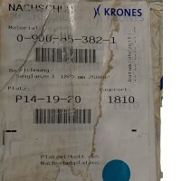KRONES 250052 Sauglanze L 1200mm SGL VCVCFPFPGL000-G2-25-2SS-1200-9999