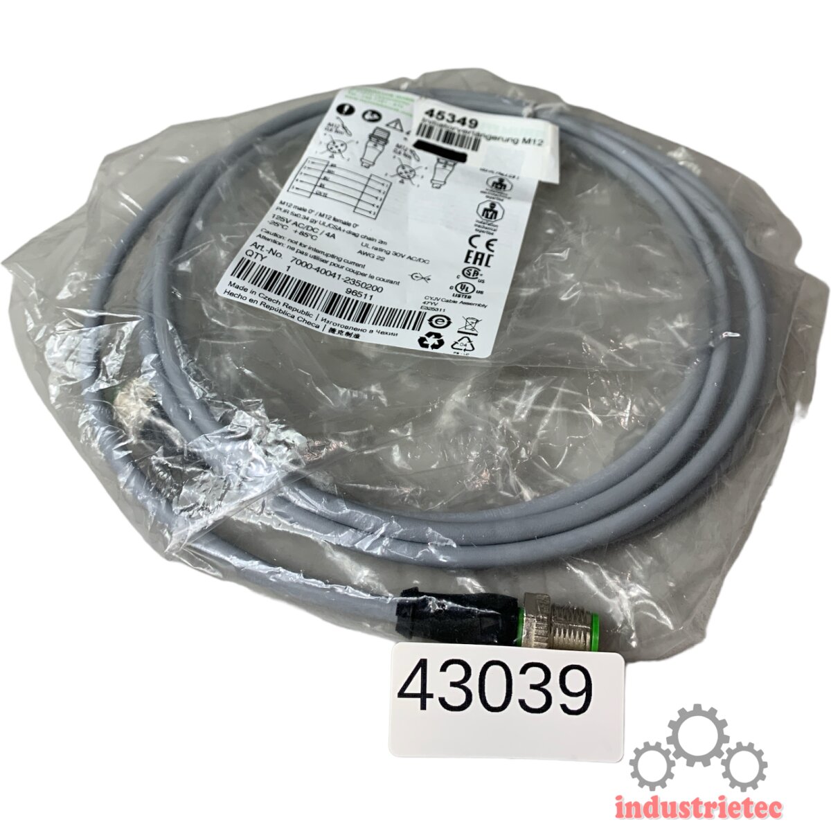 Murr Elektronik 7000-40041-2350200 Sensorleitung Kabel - Industrie Er