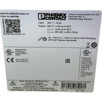 Phoenix Contact QUINT4-UPS/24DC/24DC10 Power Supply 2907066