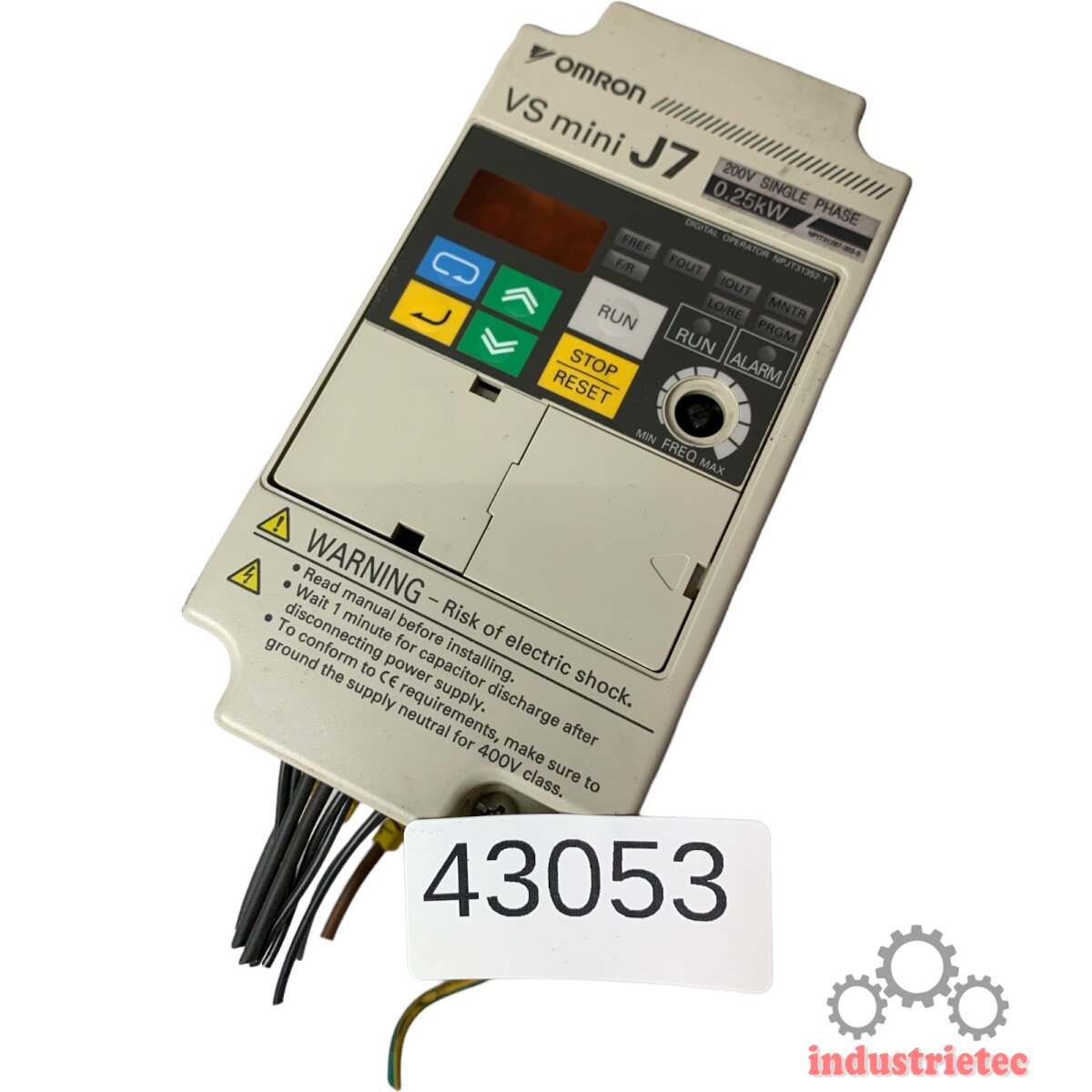 Yaskawa Omron CIMR-PSU2015 Inverter AC - 20HP, 230V, 0-400Hz, 64A - Usato Ma In Ottima Forma